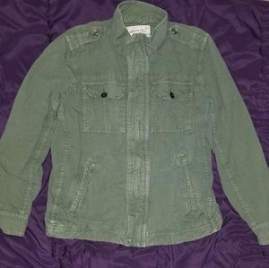 American Eagle green military style jacket